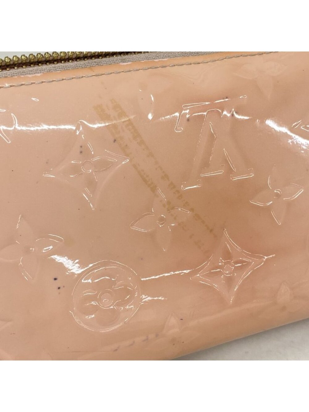 Louis Vuitton Wallet Vernis Zippy Rose Ballerine - Picture 9 of 11